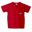 Georgia Bulldogs NCAA Classic Scrub 1 Pocket Top (Red)