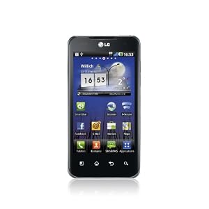  LG P990 OPTIMUS Speed Dual-Core Smartphone (10,16cm (4 Zoll) Touchscreen, Android 2.2, 8 MP Full-HD Video, Nvidia Tegra 2, 3.5mm Buchse, HDMI, GPS) schwarz 