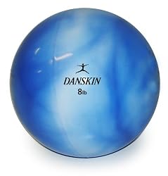 Danskin DA-2638R 8 lb. Weighted Toning Ball