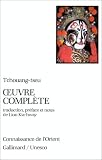 L'oeuvre compl�te de Tchouang-tseu