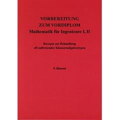 Vorbereitung zum Vordiplom