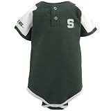 Michigan State Spartans Infant Green Lead Off Creeper