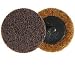 Roloc 3M Polishing Disc 2 (Brown-Coarse) TR Use: Type R 3M Scotch Brite Nonwoven surface conditioning quick change discs are excellent for deburring, surface prep and polishing a wide variety metals along with other materials.They quickly attach to 2 type R holders with a half turn . Product SKU: BPB2