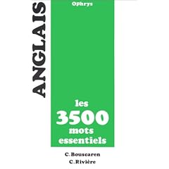 Anglais : les 3500 mots essentiels