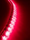 CITI RED 24 LED Strip NEON MOTORCYCLE / CAR / BOAT / HOME / POD LIGHT BRIGHT ACCENT GLOW 9LED FLEXIBLE WATER PROOF, Aquarium Light Under Water Proof Tank