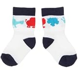 POLARN O. PYRET RAINBOW ZOO NEWBORN TERRY SOCKS
