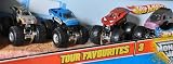Hot Wheels Monster Jam Tour Favorites 3 - Styles May Vary