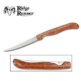 Ridge Runner Folding Filet Knife with Wood Handle