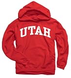 Utah Utes Youth Red Arch Hooded Sweatshirt