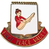 Women's 1st Place Vault Pin.