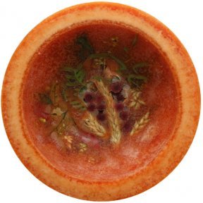 1 X Habersham Wax Pottery Vessel - Harvest Home