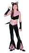 Girls Sassy Cat Animal Costume