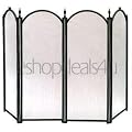 Harewood Black Fire Screen FIRE22