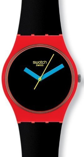 Swatch Originals AFM Laugh Time Black Dial Unisex watch #GR156