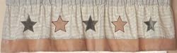B is for Bear Sage Window Valance