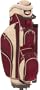 Bag Boy Ladies Fairway Walker Cart Bag (Burgundy / Beige)