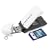 Kingston MobileLite 9-in-1 USB 2.0 Reader with 2 GB SD Flash Memory Card FCR-ML+SD/2GB