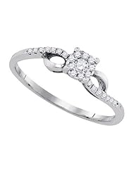 0.10CTW-DIA FASHION RING