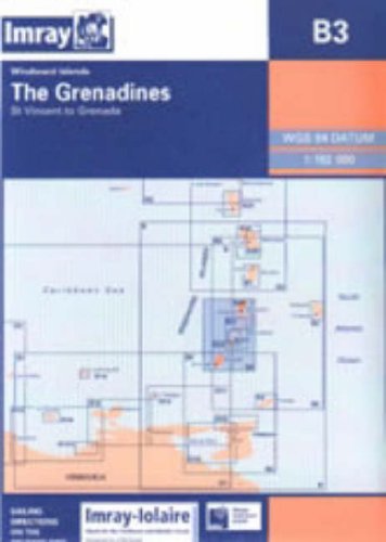 City Travel Guides Discounted  Books : The Granadines - St Vincent to Grenada (Imray Iolaire Chart)