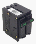 CUTLER HAMMER BR220 DOUBLE POLE CIRCUIT BREAKER