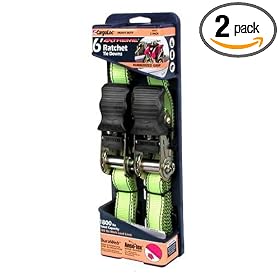 Allied International 84001 CargoLoc 6-Foot Extreme Heavy Duty Ratchet Tie Downs, 2-Pack