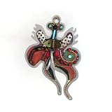 Tropical Flower Pin from the Artazia Collection #401 GP OP