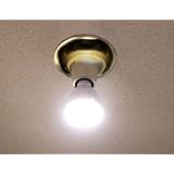 ラブロス Magic Bulb バッテリー内臓 LED電球 (外せば懐中電灯に早変わり! ・E26口金・一般電球形・白熱電球40W相当・240ルーメン・昼白色相当) MB4W-B