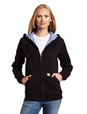 Carhartt Women039s Thermal Lined Zip Front Hooded Sweatshirt Black Medium