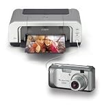 Canon Powershot A410 3.2MP Digital Camera with 3.2x Optical Zoom & Canon PIXMA iP4200 Photo Printer