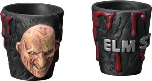 Scary Party Freddy Krueger Shot Glasses