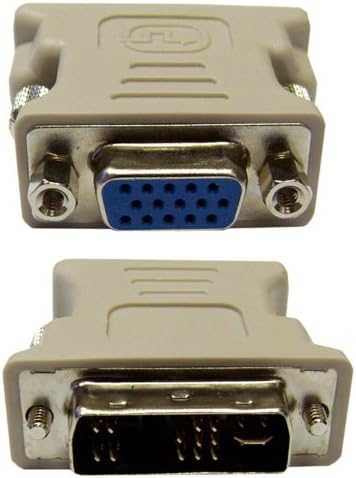 New Tangca DVI Analog Male / VGA (HD15) Female, Adaptor DVI TO VGA + Tangca Silicone Bracelet