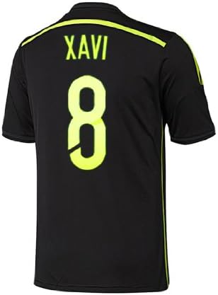 adidas Xavi #8 Spain Away Jersey World Cup 2014