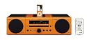 Yamaha MCR 040 Kompaktanlage (CD/MP3/WMA-Player, Apple iPod-Dock, 2x 15 Watt, USB) orange