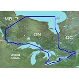 Garmin Inland Lakes Ontario Canada Freshwater Map microSD Card