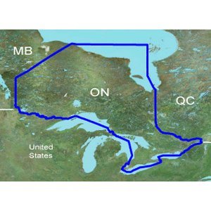 Garmin Inland Lakes Ontario Canada Freshwater Map microSD Card