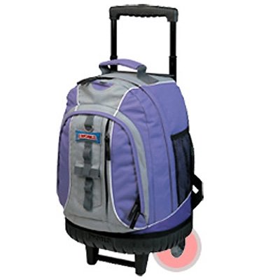 J World Sport 17 lightening wheel rolling backpack