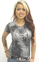 Doctrine Apparel The Claw Ladies studded Rocker Shirt