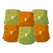 gDiapers Little gPant Diaper Covers, Everyday g's, Medium (6 Count)