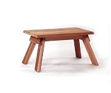 Cheap Deals on outdoor cedar furniture-Western Red Cedar Wood Outdoor Patio Stool
