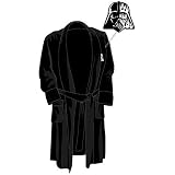 Groovy Uk Star Wars Darth Vader Bathrobe With Helmet Symbol