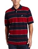 Nautica Mens ShortSleeve Patrick Polo Red Chili Large