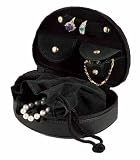 Royce Leather Mini Jewelry Case - Black