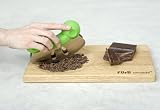 Furi Rachael Ray Froggy Double-Bladed Mezzaluna with Wooden Cutting Board and Non-Slip Mat