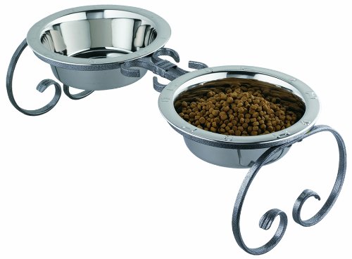 QT Dog 2-Quart Classic Stand, Silver, 7-Inch tall
