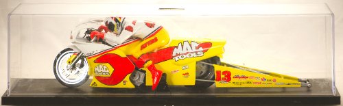 2000 - Action - NHRA - Pro Stock Drag Motorcycle - 1:9 Scale - Ron Ayers / Mac Tools Collector Club Racing Bike w/ Rider - #13 - -image