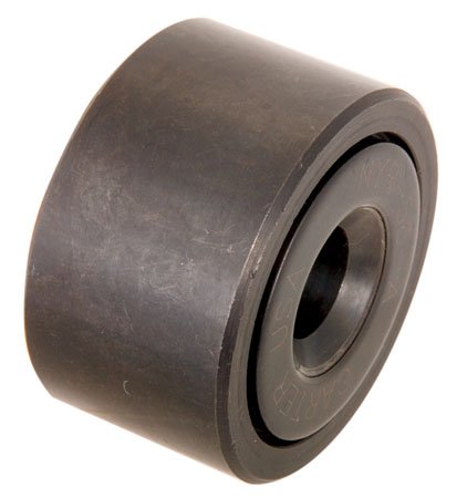 .750 dia. x .500 (A x C, Outer race), .250 dia. (B, Thru hole), Yoke Type, Self-Lubricating Cam Follower (1 Each) .750 dia. x .500 (A x C, Outer race), .250 dia. (B, Thru hole), Yoke Type, Self-Lubricating Cam Follower (1 Each)