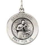 14K Yellow Gold St. Gerard Medal