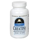 Source Naturals Creatine 1000mg, 100 tablets (Pack of 2)