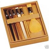 Japanese Chopsticks Chop stick Rice Paddle Gift Set