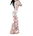 Sexy Womens Vintage Long Sleeve Bodycon Evening Gown Mermaid Maxi Dress